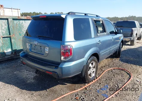2007 Honda Pilot Ex-L from USA, damaged, VIN 5FNYF28597B026976